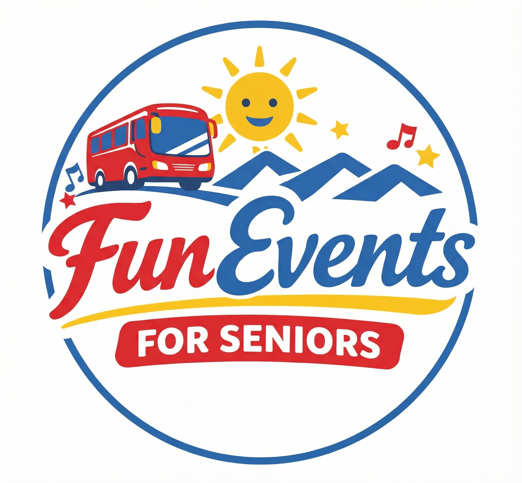 Fun Events For Seniors Logo